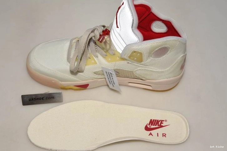 Air​ AJ5 ow CT8480-0020 3M white  5 Jordan x​off 0220